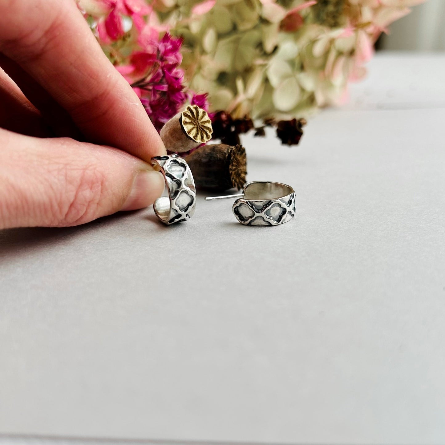 Patience Hoop Earrings