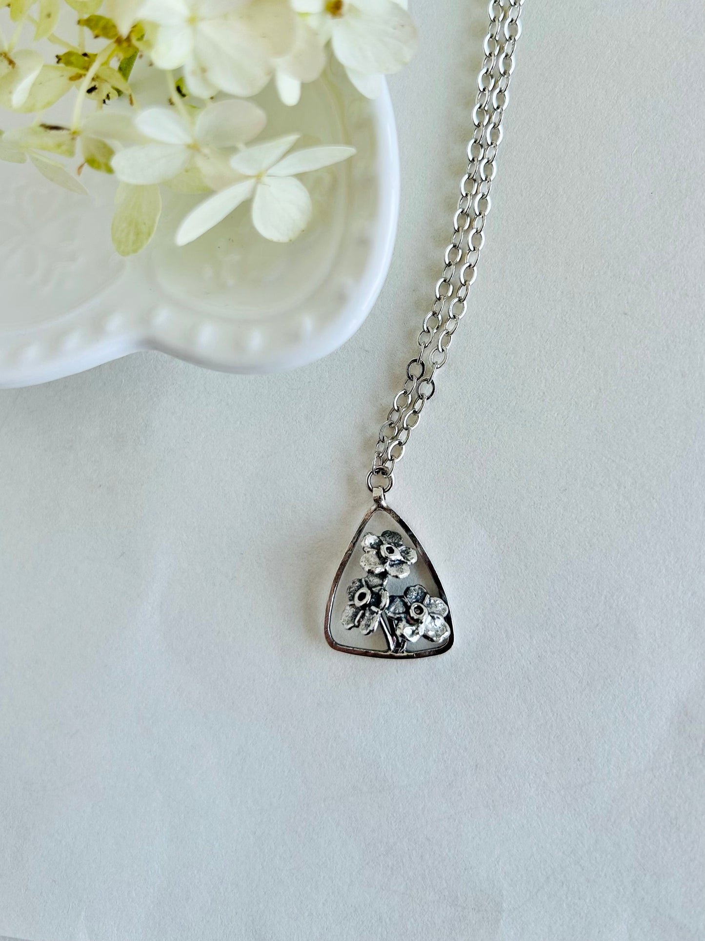 Forget Me Not Necklace