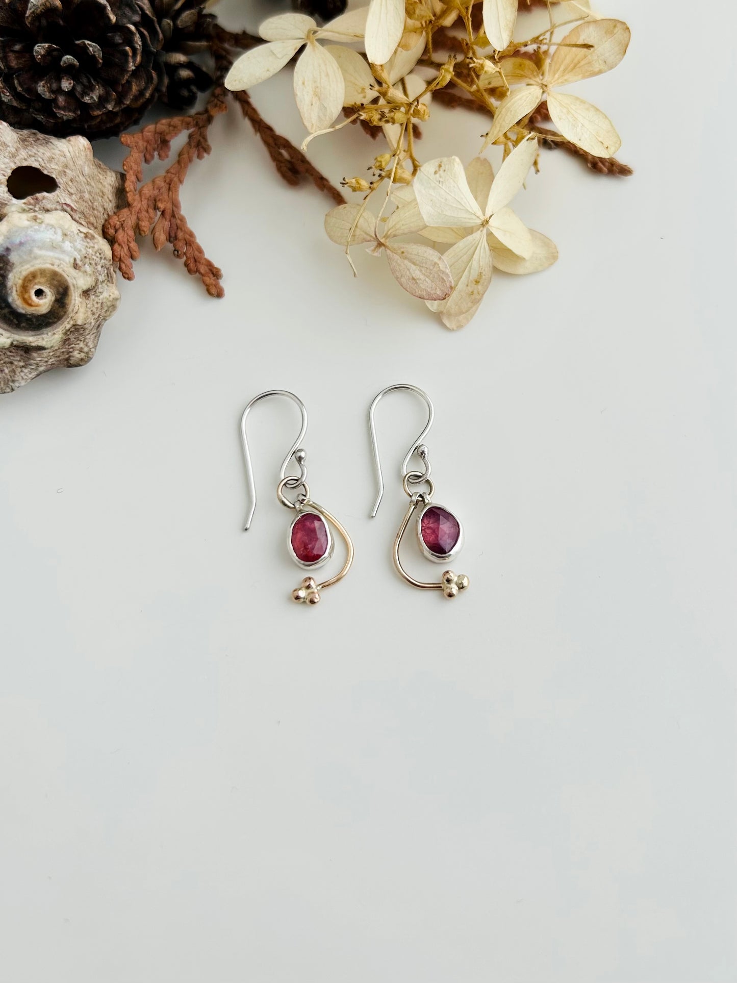 Spirit of Play Earrings with Sapphires