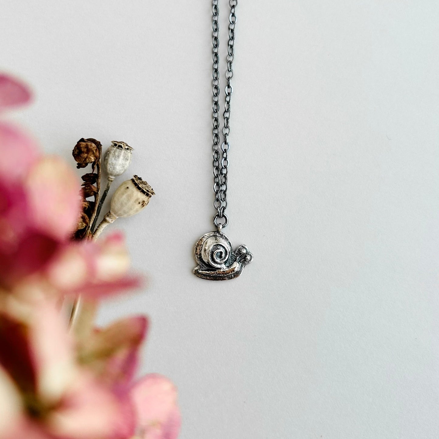Embrace Your Inner Snail Necklace