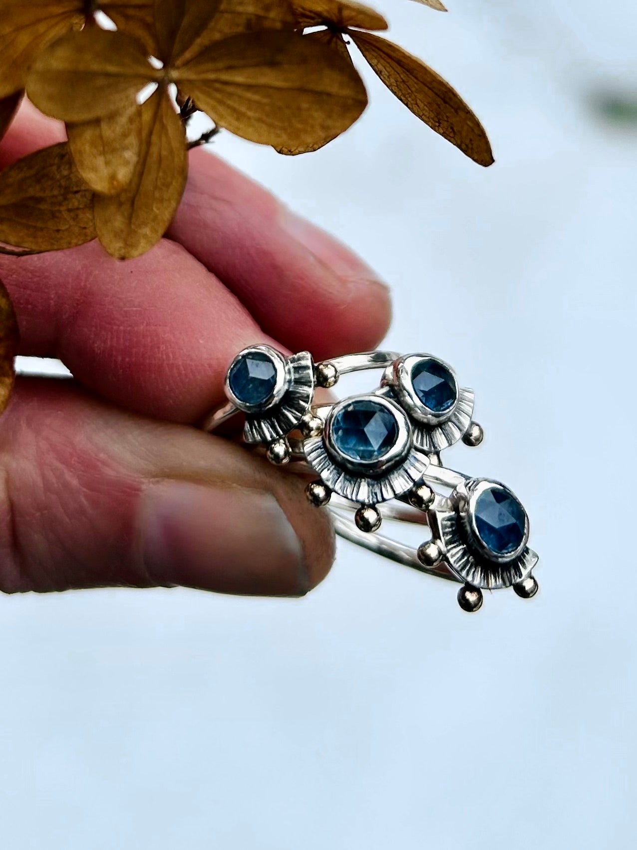 The Maiden Ring with Sapphire - Size 5.5