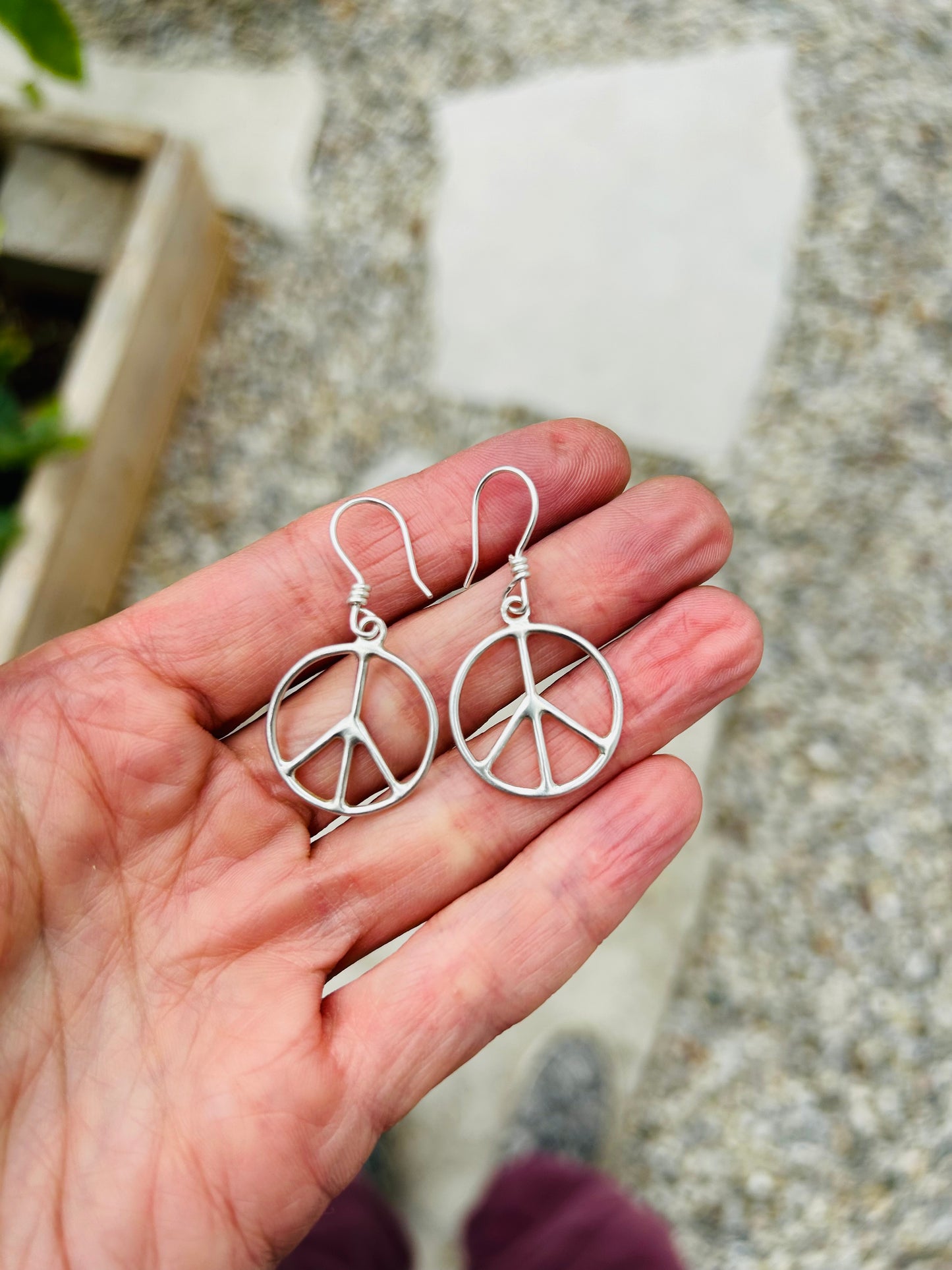 Peace Earrings