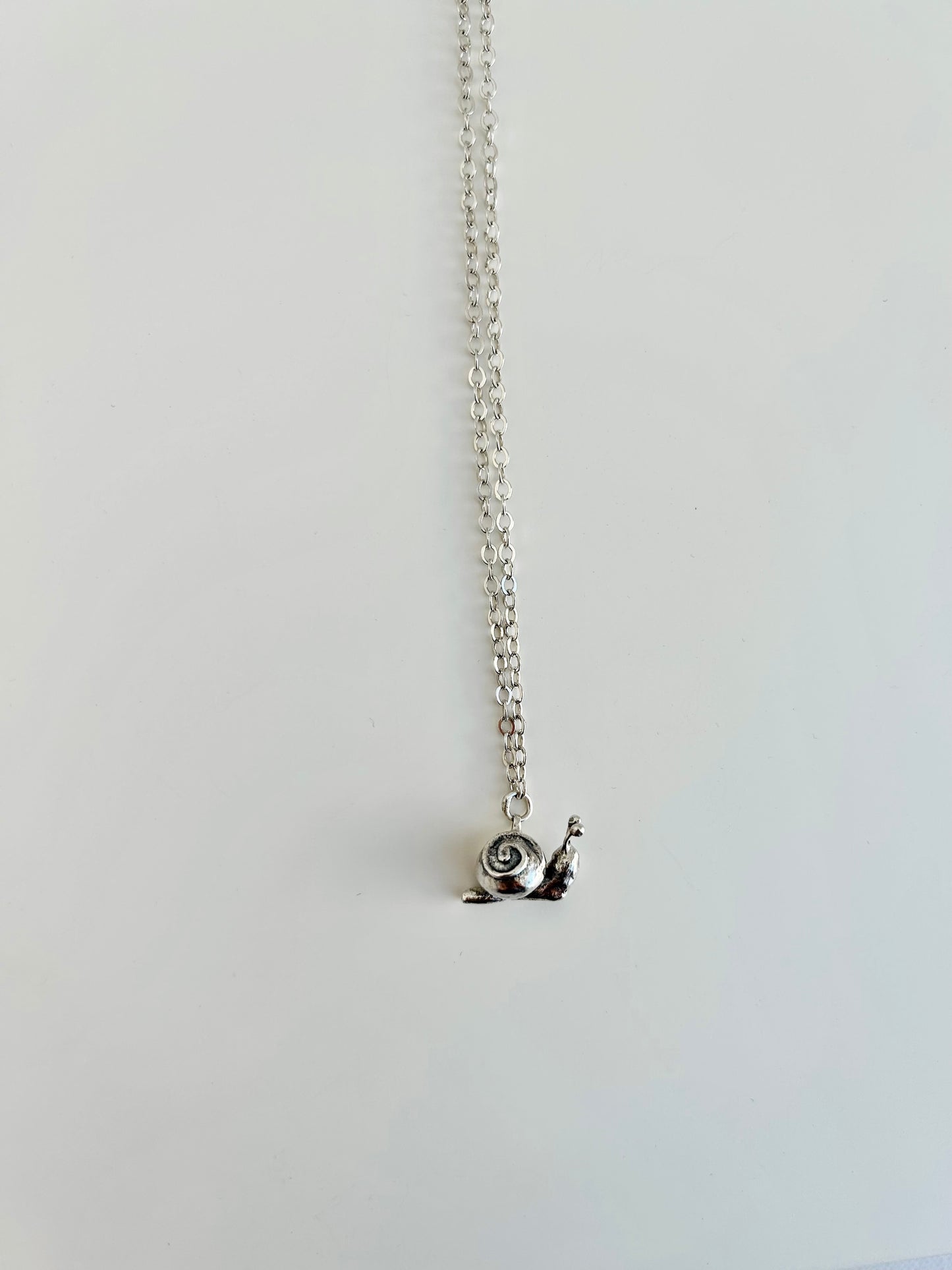 Snail Necklace - 18 inch chain