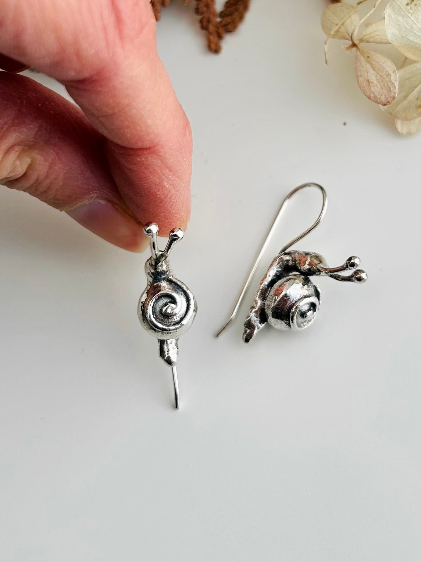 Snail Earrings