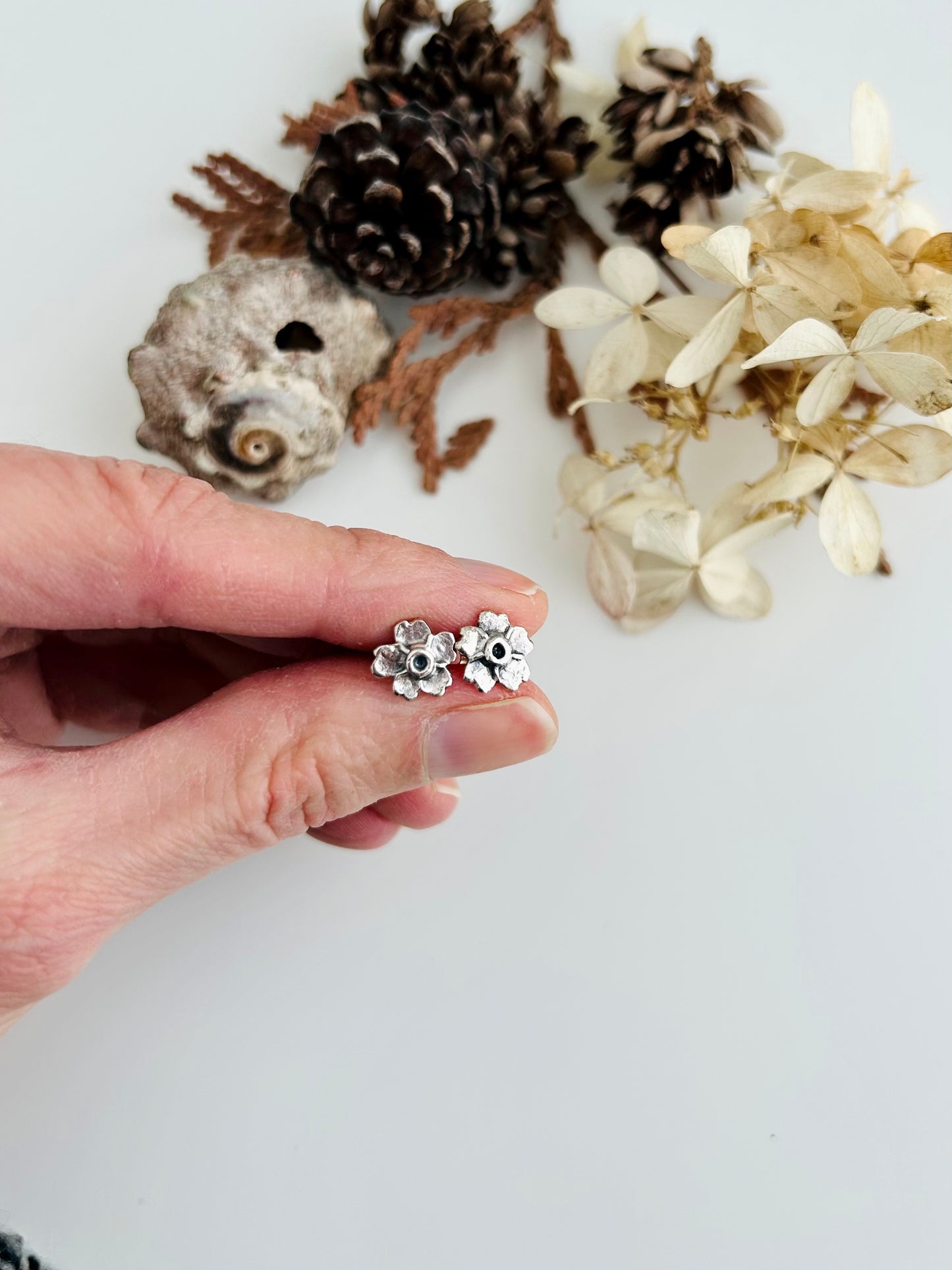 Forget Me Not Stud Earrings