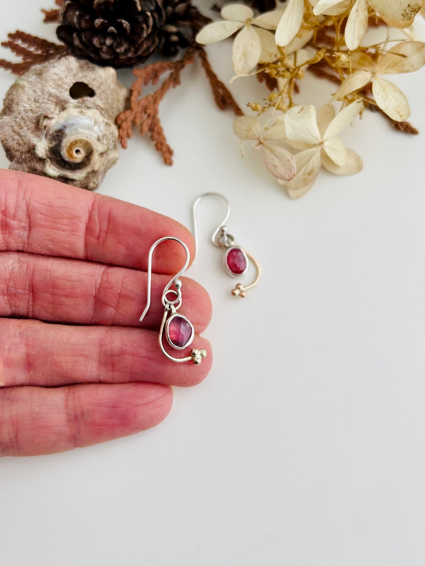 Spirit of Play Earrings with Sapphires