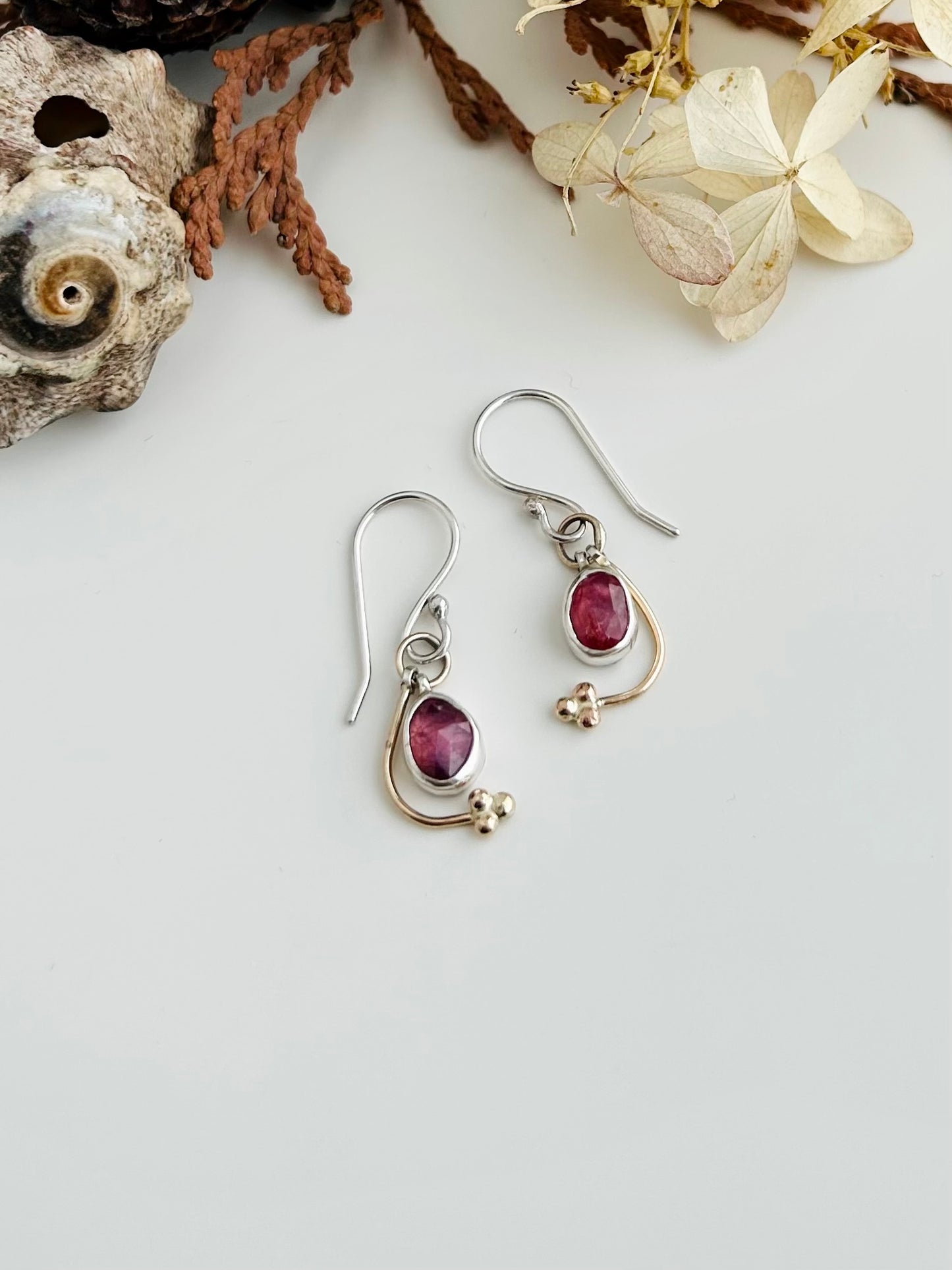 Spirit of Play Earrings with Sapphires